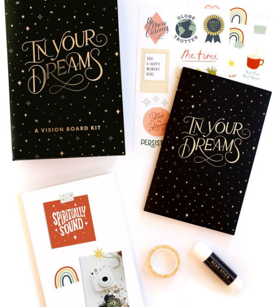 In Your Dreams: A Vision Board Kit to Visualize Your Ambitions and Plan  Your Goals by Ilana Griffo